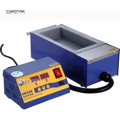 Split lead - free solder furnace CM - 206 digital high - temperature melting tin furnace dip tin Desoldering Pumps 110V / 220V