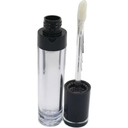50pcs/lot DIY Empty Lip Gloss Tube Round Cosmetic Makeup Tool Empty Lip Gloss Tube Clear Lip Balm Container Beauty Tool