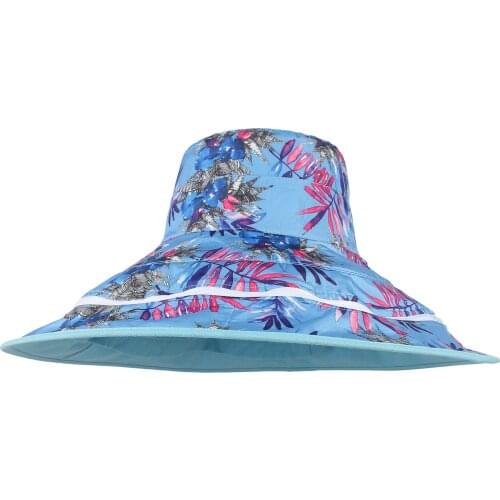 GEMVIE Womens Summer Hats Detachable Large Brim Double Side Bucket Hat Summer Hats for Women Sunshade Visor Trendy Sun Hat