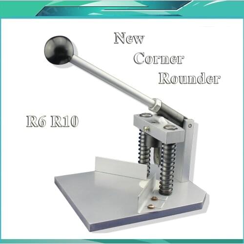 Heavy Duty R6 R10 30MM Thickness All Metal ID Business Criedit PVC Paper Card Corner Rounder Die Cutter