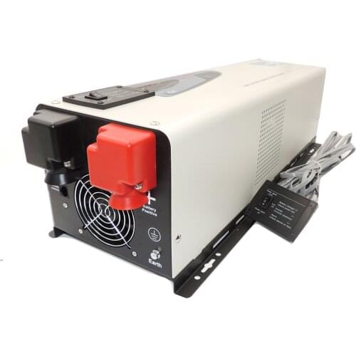 UPS function low frequency hybrid solar inverter 4000w with charger ,CE&SGS&RoHS&IP30 Approved