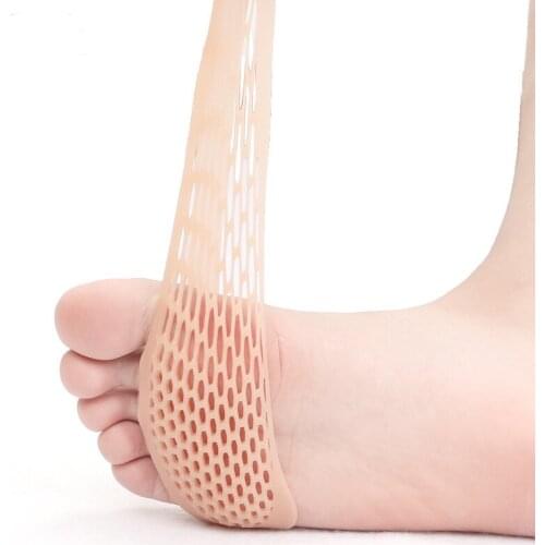 USHINE Silicone Padded Forefoot Insoles High Heel Shoes Pad Gel Insoles Breathable Health Care Shoe Insole High Heel Shoe Insole