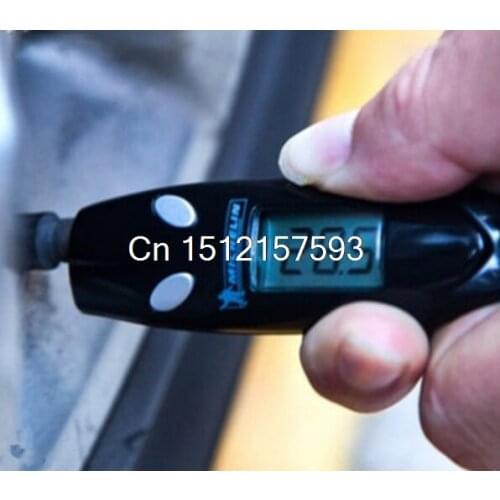 High Precision Digital Tire Pressure Gauge Key Buckle Pendant