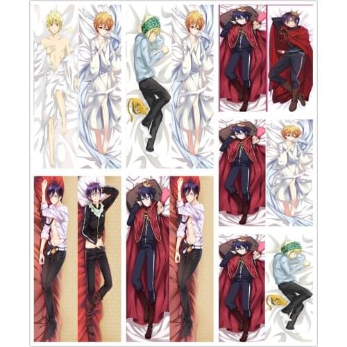 Japanese Anime Pillowcase Noragami YATO Yukine cool boy Hugging Body Pillow Cover Case Dakimakura Body Decorative Pillow Case