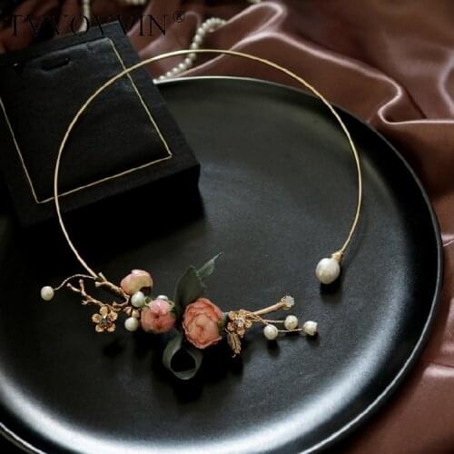 Jewelry 2018 New Pattern Retro Sweet Torques All-match Chain Accessories For Women Fashion Tide L107