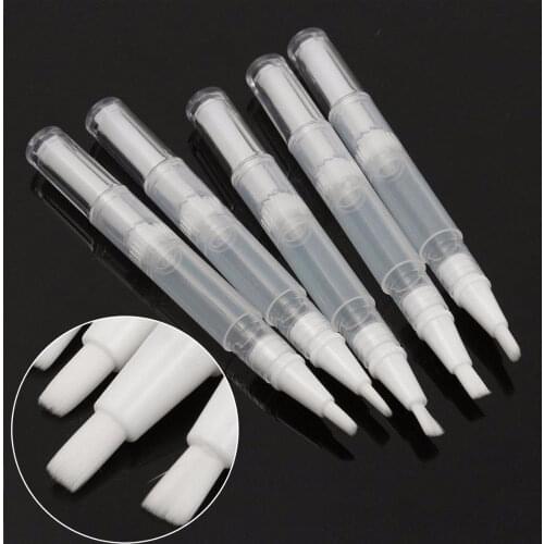 1Pc 3ml Empty Twist Pen with Brush Refillable Bottle Cosmetic Container Nail Polish Tube for Balm Nail Art Paint Nail polish