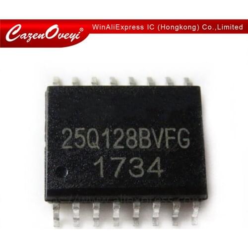 1pcs/lot W25Q128FVFG W25Q128BVFG 25Q128FVFG SOP-16 In Stock