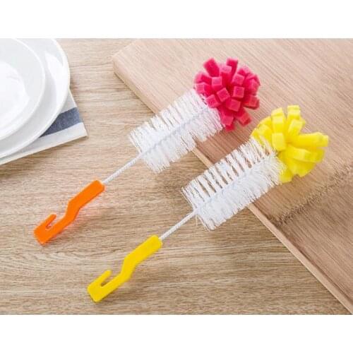 1PC Reusable Stainless Steel Drinking Straws Cleaning Brush Cleans Sippy Cup Straws NX 006