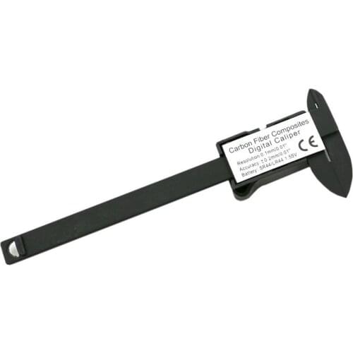 100mm/4inch LCD Digital Ruler Electronic Carbon Fiber Vernier Caliper Gauge Micrometer Measuring Tool Calibre Digital Suwmiarka