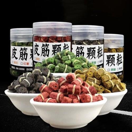 130pcs/box Fishing Carp Bait Live Fishing Bait Pellet Bait Smell Grass Fishy Carp Boilie Pellets Baits Lure Fishing Lures