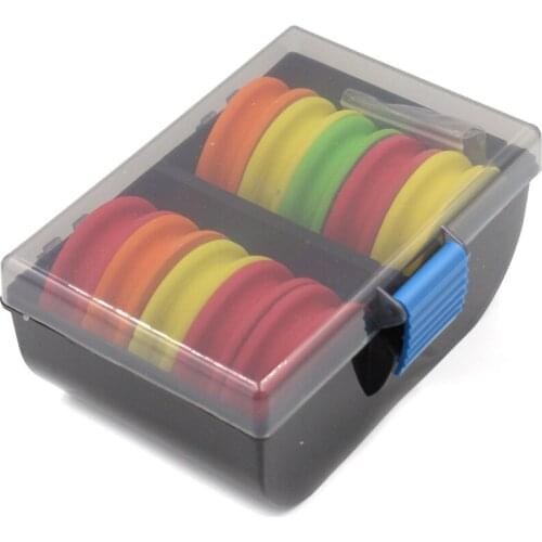 20pcs/ Box X EVA Foam Fishing Line Winder Organizers Rig Winders In Storage Box Practical For Outdoor Fishing Line Equipment