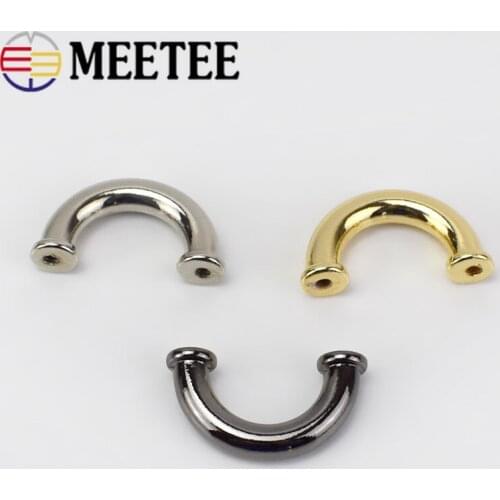 5/10pcs 15x16x30mm Metal Buckles DIY Handbag Leather Bags Strap Hangers Garment Decoration Hardware Accessories BD302