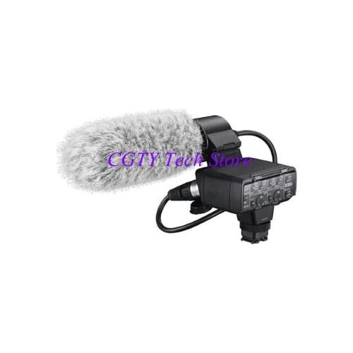 XLR-K2M XLR Adapter + EMC-XM1 Mic Microphone For Sony A7M3 NEX-VG900 A7RM4 FDR-AX700 A9 A7RM3 A6600 A7RM2 FDR-AX60 A6500 A9M2 A7