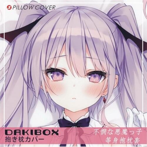 Anime Koakuma-chan Rurudo Dakimakura Hugging Body Pillow Case Cover Pillowcase Cushion Bedding Pillowcase Ornaments Holiday Gift