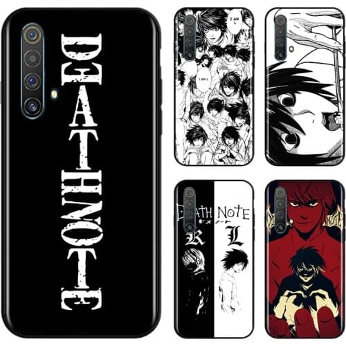 Anime Manga Death Note Ryuk For OPPO Find X3 X2 K5 K3 R17 R15 R9S F19 F15 F11 F9 F7 F5 Neo lite Pro Black Soft Phone Case