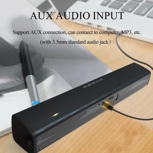 Wireless Bluetooth Speakers Home Theater HIFI Portable Column Stereo Bass Loudspeaker USB Subwoofer For Computer TV Soundbar