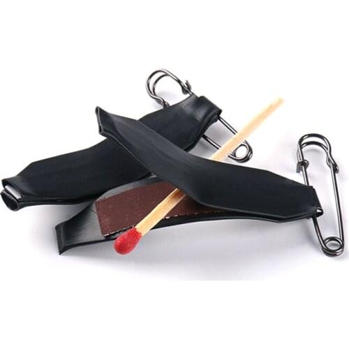 Double Clip Matches Pull Burning Stage Fire Magic Tricks Multi Lit Match Stage Magic Props Accessories Gimmick