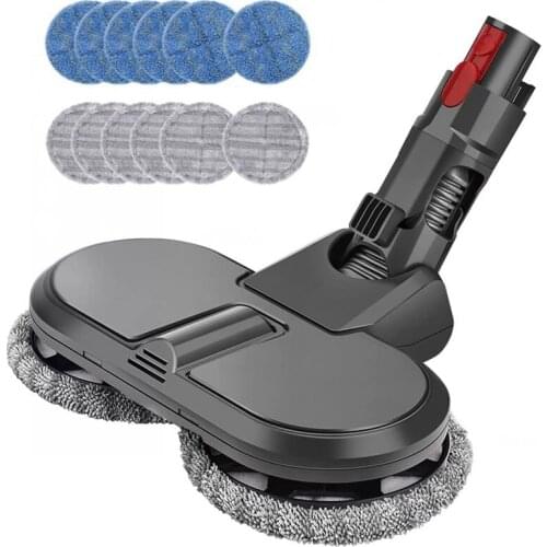 Electric Mop Head Attachment for Dyson Vacuum Cleaner V7 V8 V10 V11 V15, Without Water Container