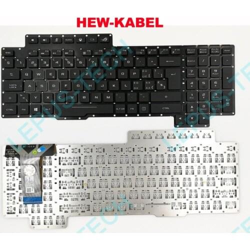 Keyboard for ASUS ROG G703 G703VI G703GI G703GS Swiss SW SF UK keyboard with backlight Keyboard