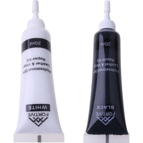 Leather and Vinyl Repair Kit - Furniture, Couch, Car Seats, Sofa, Jacket, Purse, Belt, Shoes, Genuine, Bonded, PU, Pleat