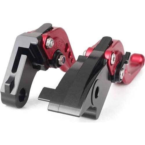 Racing Short Brake Clutch Levers For Honda CBR 929RR 2000 2001 Red CNC Aluminum Alloy