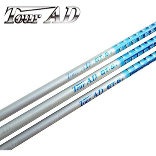 New mens Golf shaft Tour AD GT-6 Golf wood shaft 2pcs/lot Golf driver shaft R S flex 0.335 or 0.350 tip size Graphite shaft