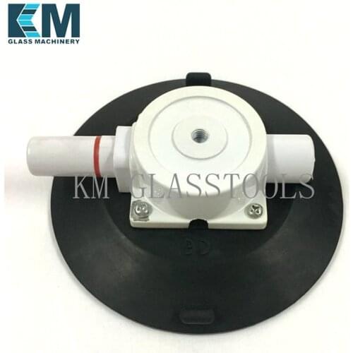 KM New Hand Pump Glass Suction Plate,Diameter:152mm(6"),Max 32KG,Hand pump vacuum sucker For Car GPS,Camera fixed sucker.BX1-D