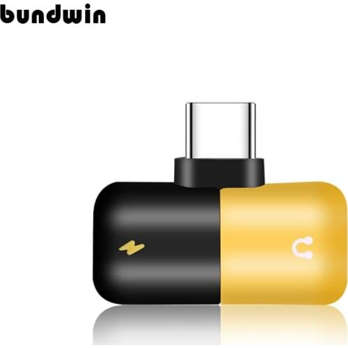 3.5mm Jack Headphones Adapter Type C Plug Charging Play Music Audio Earphone Type C USB Cable For Xiaomi Mi 8 Converter Adapter