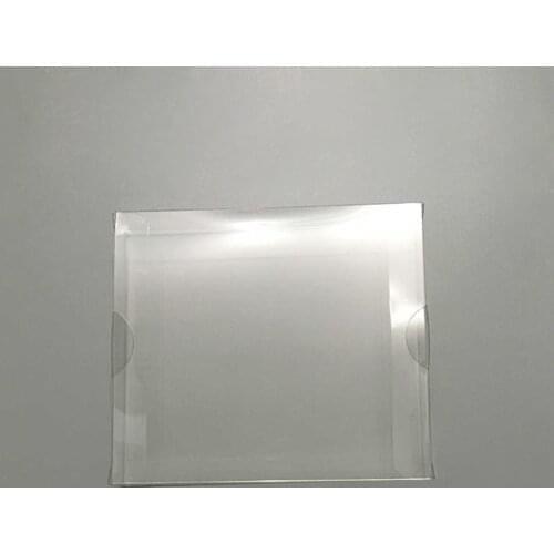 100pcs Clear transparent box For NDS game card color box plastic PET Protector US JP version storage protective box