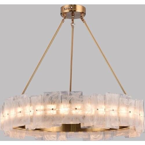 Nordic Cloud Glass Chandelier Light Luxury Creative Living room Bedroom Chandelier Designer Simple Restaurant Chandelier