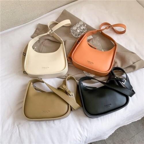 Womens premium texture luxury shoulder bag 2021 new fashion designer pure color classic handbag all-match messenger bag