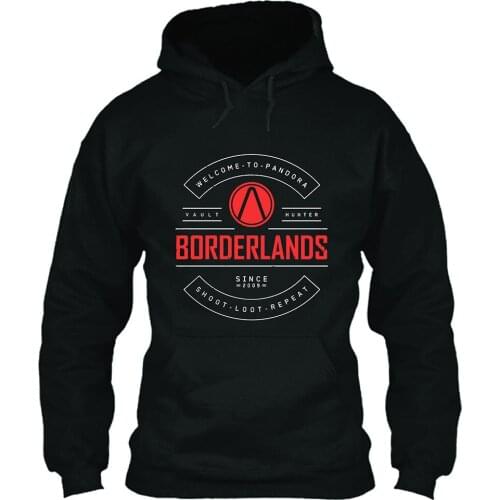 Bdrderlands Hoodie Zip Up Sweatshirt Men Women Jacket Spring Fall Cardigan Adult