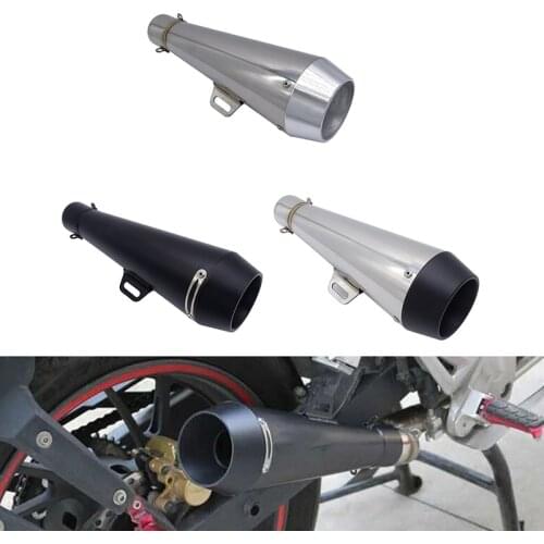 1 Set Outlet 51MM Displacement Motorcycle Exhaust Muffler Fit For Yamaha R6 Honda CBR1000 M4 Exhaust Pipe Muffler Modified