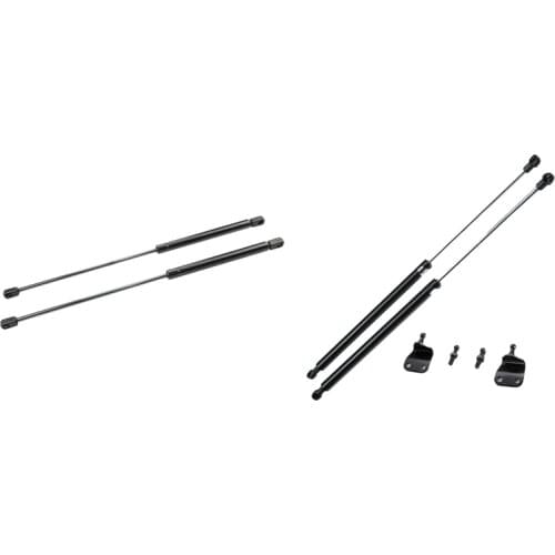 1 Set 53.5Cm Car Rear Upper Tailgate Boot Shock Struts & 1 Set 400Mm 300N Car Front Cover Rear Support Bar
