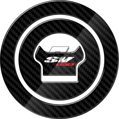 3D Carbon-look Motorcycle Fuel Gas Cap Protector Decals Case for Suzuki SV650 SV 650 1999-2002