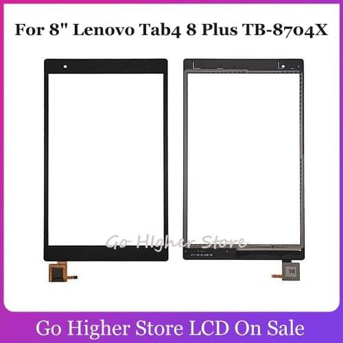 8 "inch For Lenovo Tab 4 8 Plus TB-8704X TB 8704X TB-8704V Touch Screen Digitizer Glass Panel TB-8704X TB-8704X Touch Screen