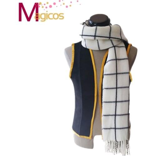 Anime Fairy Tail Etherious Natsu Dragneel Cosplay Accessories Scalf