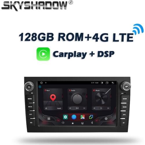 Carplay 8" IPS DSP Android 10.0 4GB + 128GB 8Core Car DVD Player GPS map WIFI Bluetooth RDS Radio For Porsche Cayenne 2003- 2010