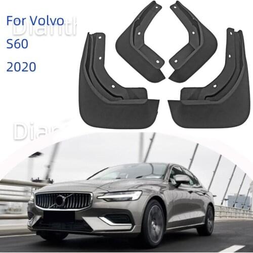 For Volvo S60 2020 Car Mudguard Anti-splash Anti-Fouling Front Rear Fender Accessories