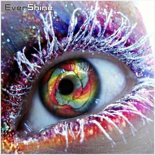 EverShine 5D Diamond Painting Cross Stitch Eye Pictures Of Rhinestones Full Square Diamond Embroidery Portrait Home Decor