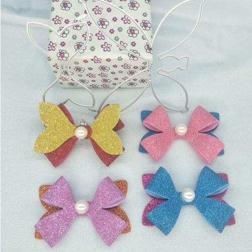 Mouse head bow tie, bow tie, packaging decoration metal cutting mold scrapbook photo album decoration DIY handmade art