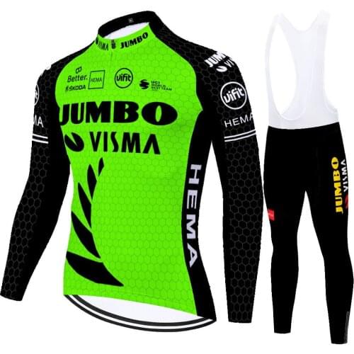 2021 JUMBO VISMA Summer Spring Equipo Mallot Verano Maillot Ropa Para Hombre Conjunto Ciclismo Masculino Equipamento De Ciclismo