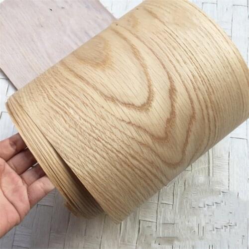 Natural Genuine American White Oak Wood Veneer for Furniture 20cm x 280cm 0.25mm C/C
