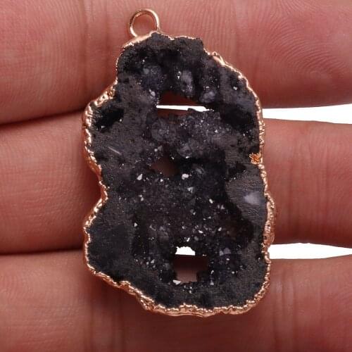 Natural Stone Pendant Irregular Agates For Jewelry Making DIY Necklace Bracelet Anklet Accessory