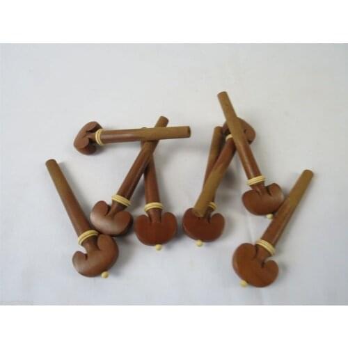 Great 20pcs Natural 4/4 Viola Jujube peg,boxwood decoratin #7005