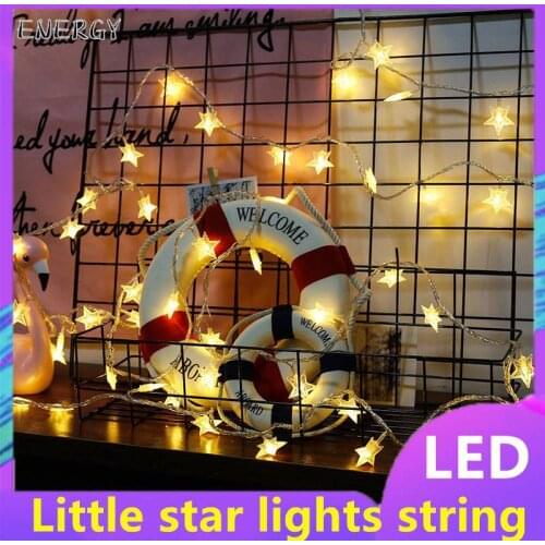 Christmas Decoration Light Ball LED Lighting Chain Battery Lamp Holiday Small Color Lighting Chain Lamp Remote Control USB Lamp