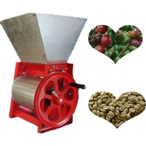 Manual coffee pulper machine coffee bean peeling machine