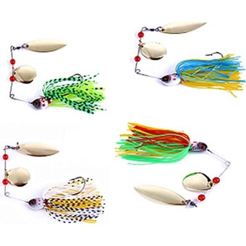 Spinner Fishing Lure Bait Spoon Bass Minnow Crank Popper Vib Spinnerbait Lures Tackle Hooks Fishing