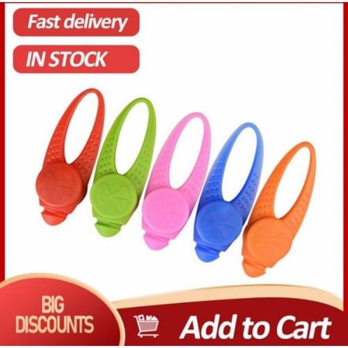 Mini Pet Dog Cat Puppy LED Flashing Collar Safety Night Light Keyring Pendant Dog Supplies Pet Products