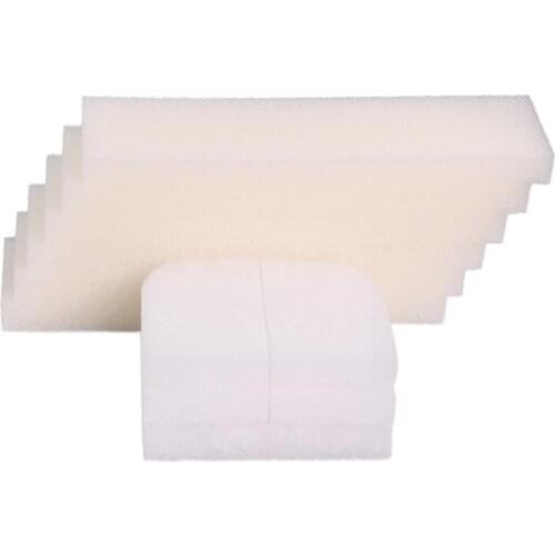 AUTUMNGREAT Compatible 6x Foam Filter and 6x Polishing Pad for Fluval 404/405/406
